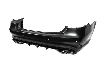 Rear bumper with diffuser E63 AMG (2013-2016) for Mercedes E-class W212 2009-2016 - image 3