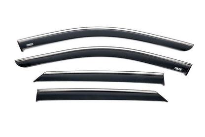 Windbreakers with chrome (4 pcs, Niken) for Hyundai Ioniq 5 2021↗ year - Reelken Auto