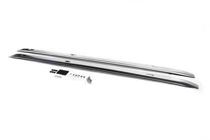 Roof rails Lexus-design (2 piece, gray) for Toyota Land Cruiser Prado 150 - Reelken Auto