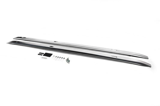 Roof rails Lexus-design (2 piece, gray) for Toyota Land Cruiser Prado 150 - Reelken Auto