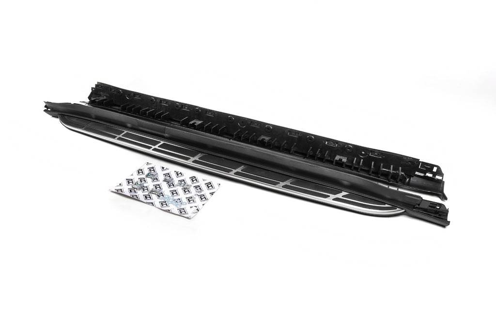 Side steps (2 pcs., aluminum) for Porsche Cayenne 2018↗ - Reelken Auto
