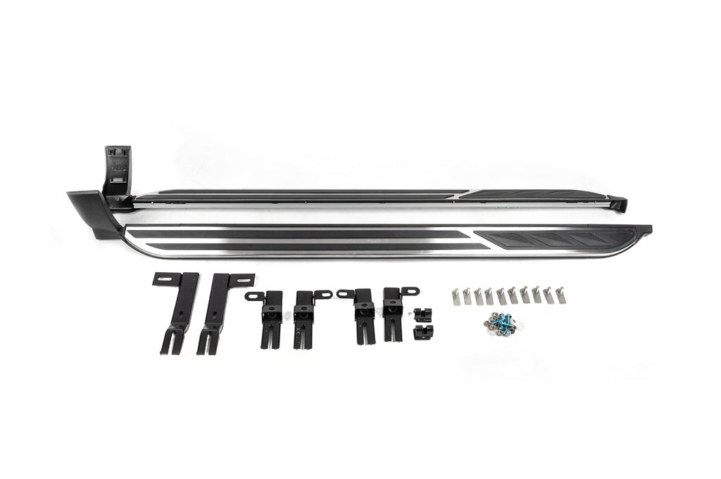 Side Steps OEM V1 (2 pcs, aluminum) for Skoda Karoq 2018- - image 2