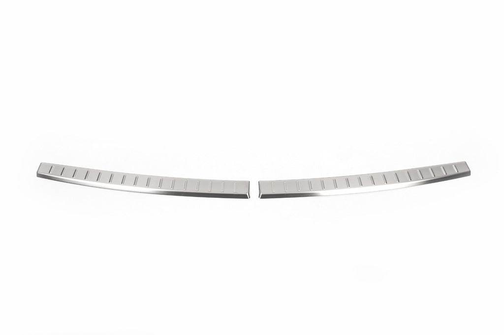 OmsaLine rear bumper pads 2014-2018 (2 parts, stainless steel) for Hyundai I-20 2014-2020 - Reelken Auto