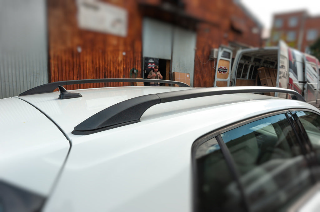 Roof Rails OmsaLine Solid (2 pcs, black) for Volkswagen Golf 7/E-Golf 2012-2020 - image 2