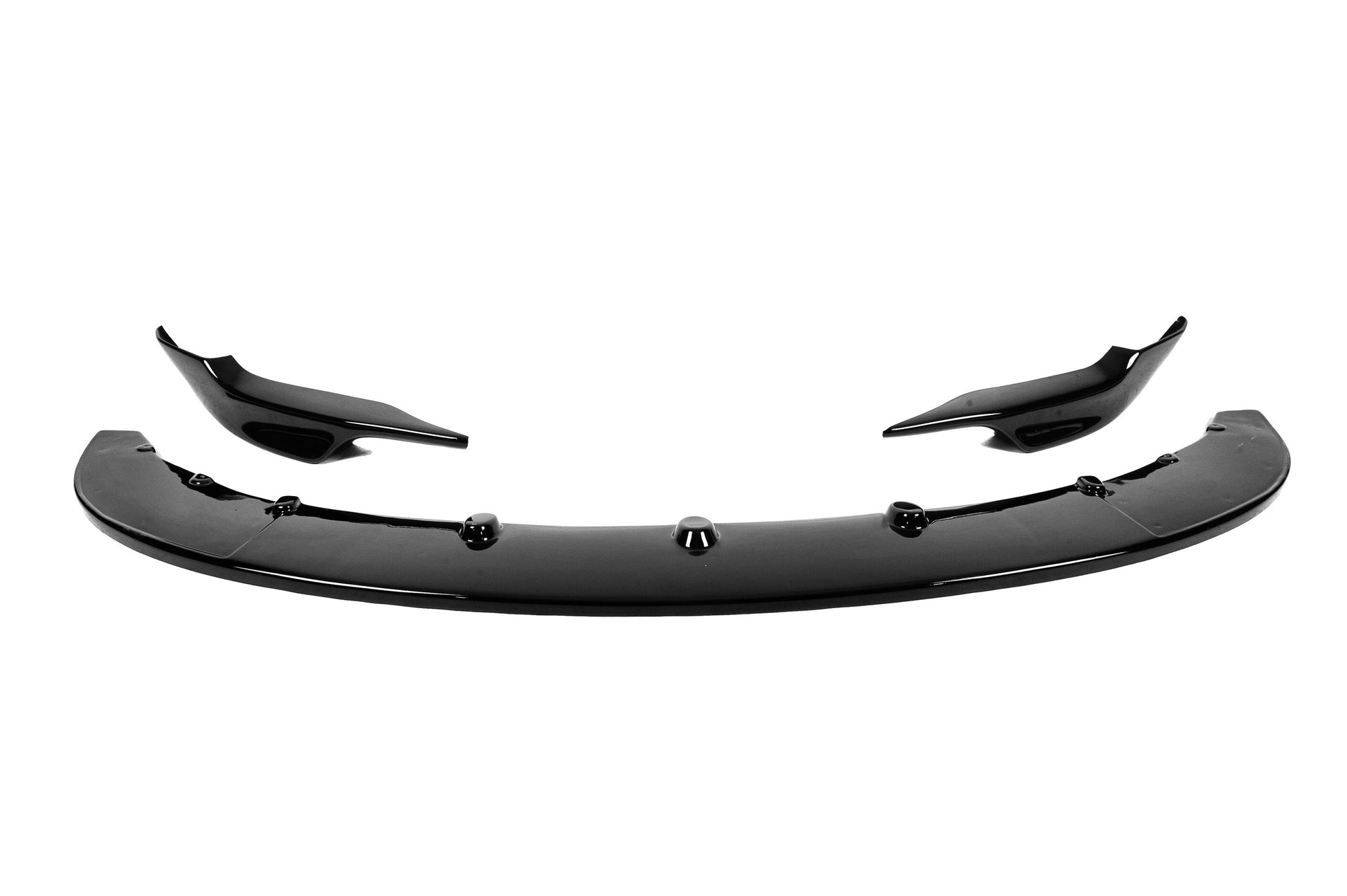 Front Bumper Lip DPT Flap V-3 (for M-Sport, Gloss Black) for BMW 4 Series F-32 2012-2020 - image 9
