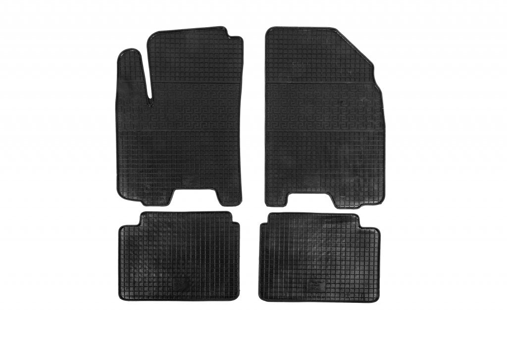 Rubber Floor Mats (4 pcs, Polytep) for Daewoo Gentra 2013- - image 6