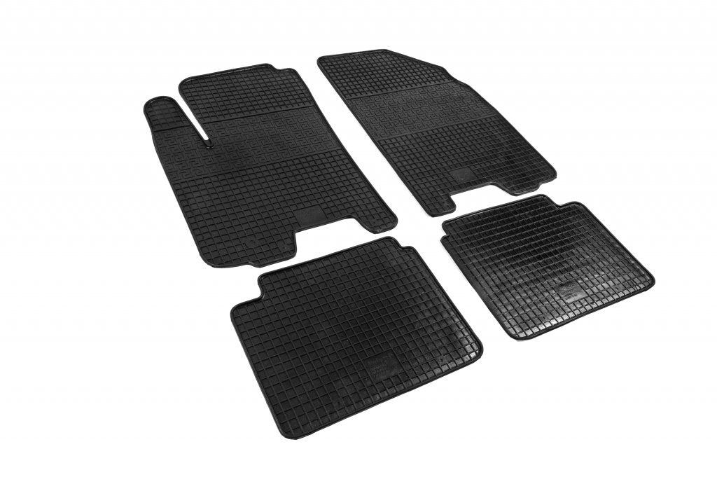 Rubber Floor Mats (4 pcs, Polytep) for Daewoo Gentra 2013- - image 8