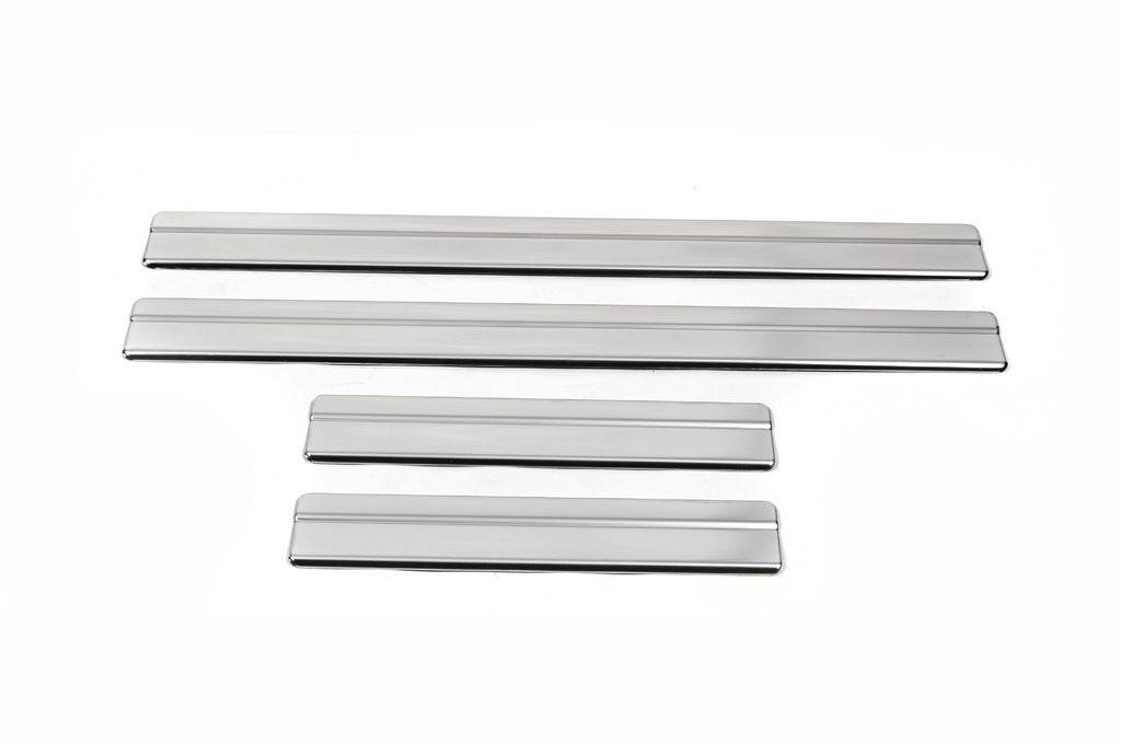 Sill OmsaLine (4 pieces, stainless steel) for Nissan X-trail T32 / Rogue 2014-2021 - Reelken Auto