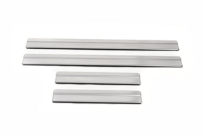 Door Sill Protectors OmsaLine (4 pcs, Stainless Steel) for Nissan X-trail T32/Rogue 2014-2021 - image 5