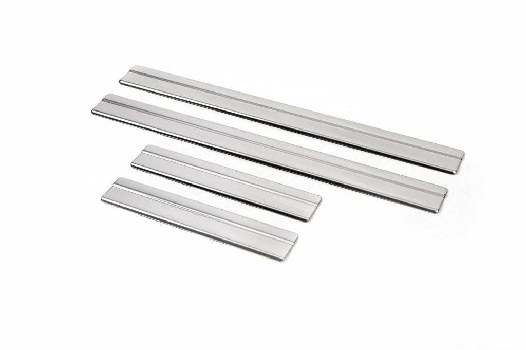 Sill OmsaLine (4 pieces, stainless steel) for Nissan X-trail T32 / Rogue 2014-2021 - Reelken Auto