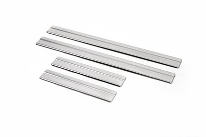 Sill OmsaLine (4 pieces, stainless steel) for Nissan X-trail T32 / Rogue 2014-2021 - Reelken Auto
