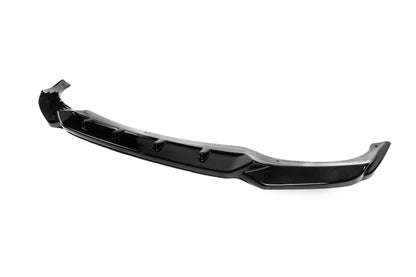 Front Lip Spoiler DPT V-1 (For M, Gloss Black) for BMW X6 G06 2019- - image 4
