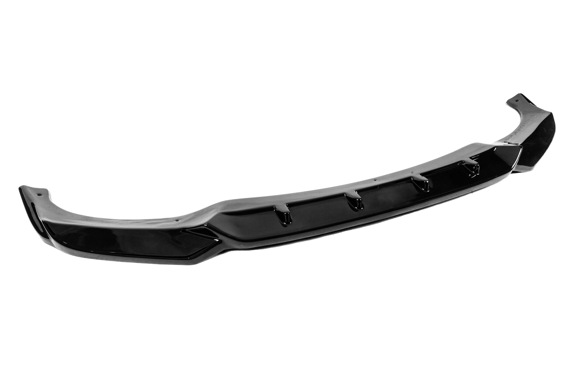 Front Lip Spoiler DPT V-1 (For M, Gloss Black) for BMW X6 G06 2019- - image 5