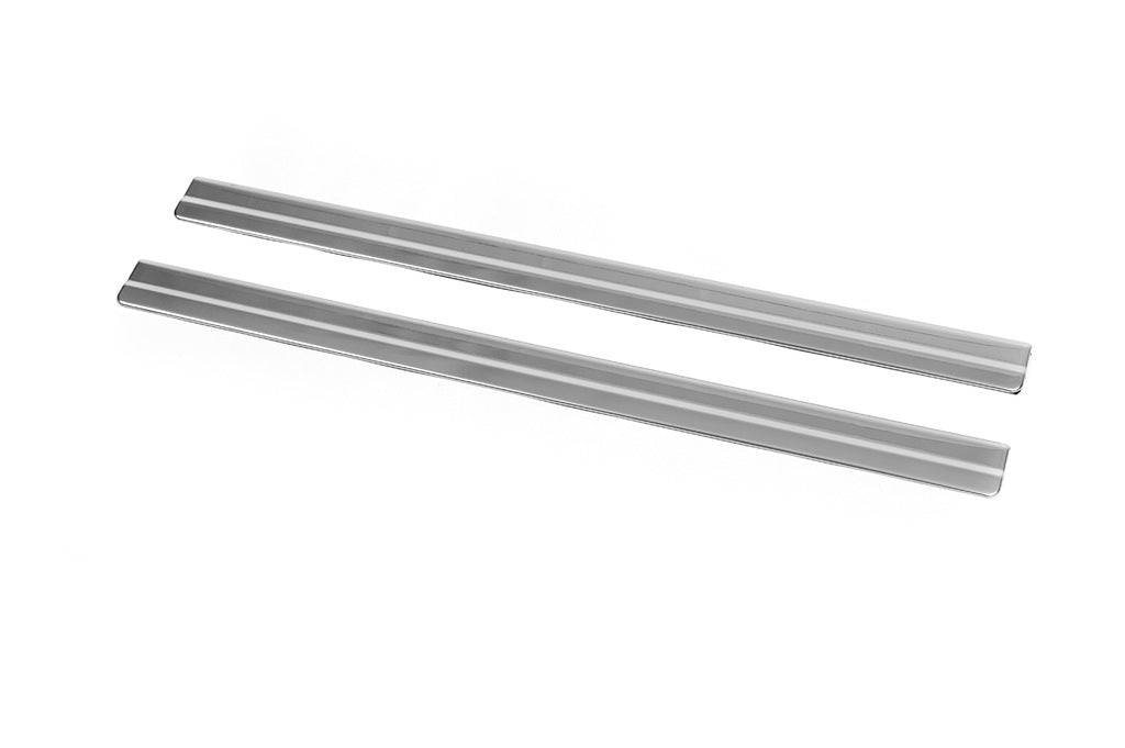 Door Sill Covers OmsaLine (2 pcs, Stainless Steel) for Nissan Juke 2010-2019 - image 2