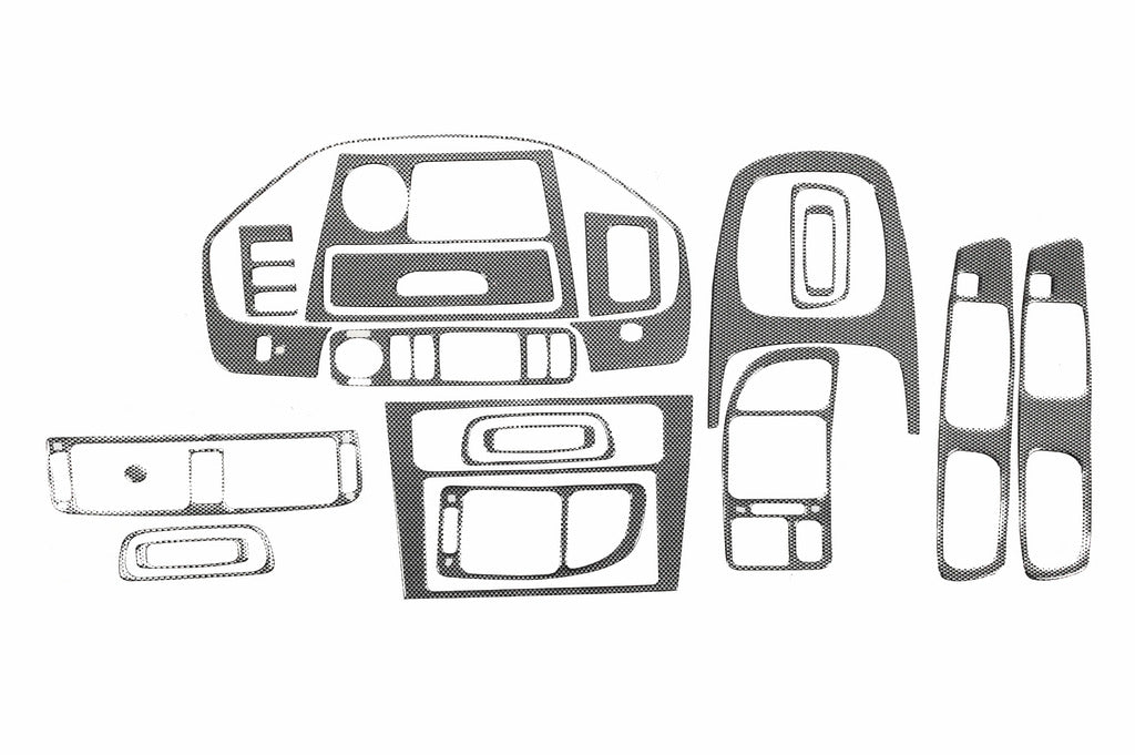 Dashboard Trim Covers for Mitsubishi Galant 1997-2003 - image 2