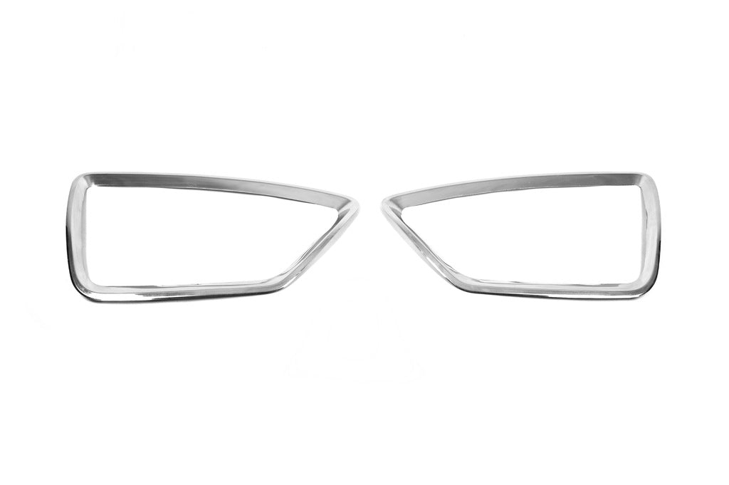 Chrome Tail Light Covers (2 pcs, Stainless Steel) for Kia Soul I 2008-2013 - image 2