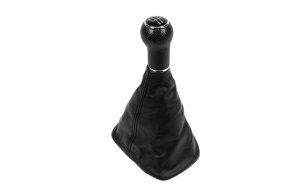Gearbox handle and cover (5 gears, black frame) for Volkswagen Bora 1998-2004 - Reelken Auto