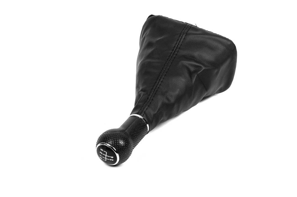 Gearbox handle and cover (5 gears, black frame) for Volkswagen Bora 1998-2004 - Reelken Auto