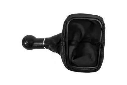 Gearbox handle and cover (5 gears, black frame) for Volkswagen Bora 1998-2004 - Reelken Auto