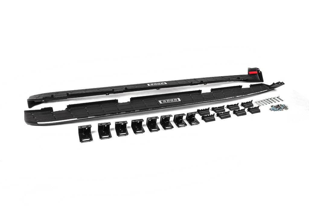 SALE! Side sills L 194 cm OEM V2 (2 pcs, aluminum) for Peugeot 3008 2016-2023 - Reelken Auto