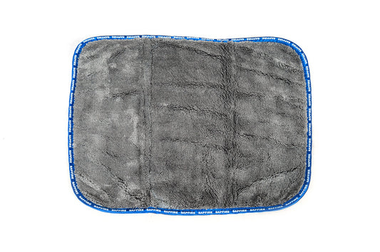 Double-Sided Microfiber Cloth with Textile Mesh 35x40 cm SA-225 SAPFIRE - image 2