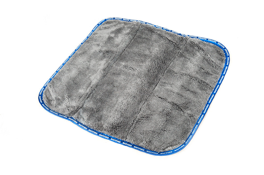 Double-Sided Microfiber Cloth with Textile Mesh 35x40 cm SA-225 SAPFIRE - image 3