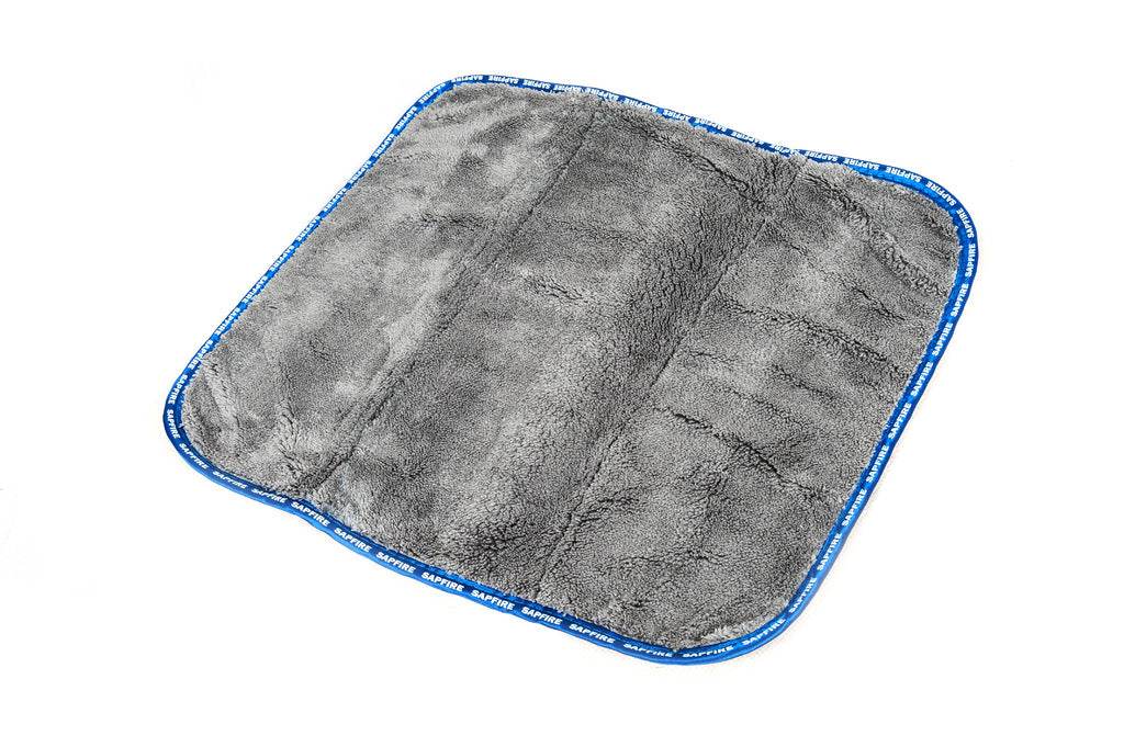 Double-sided napkin from microfiber and textile mesh 35x40 cm SA-225 SAPFIRE - Reelken Auto