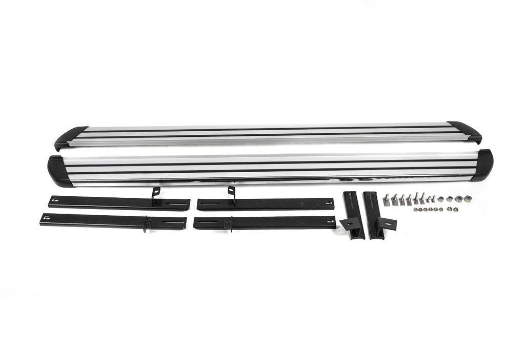 Side sills Original (2 pcs, aluminum) for Subaru Forester 2013-2018 - Reelken Auto