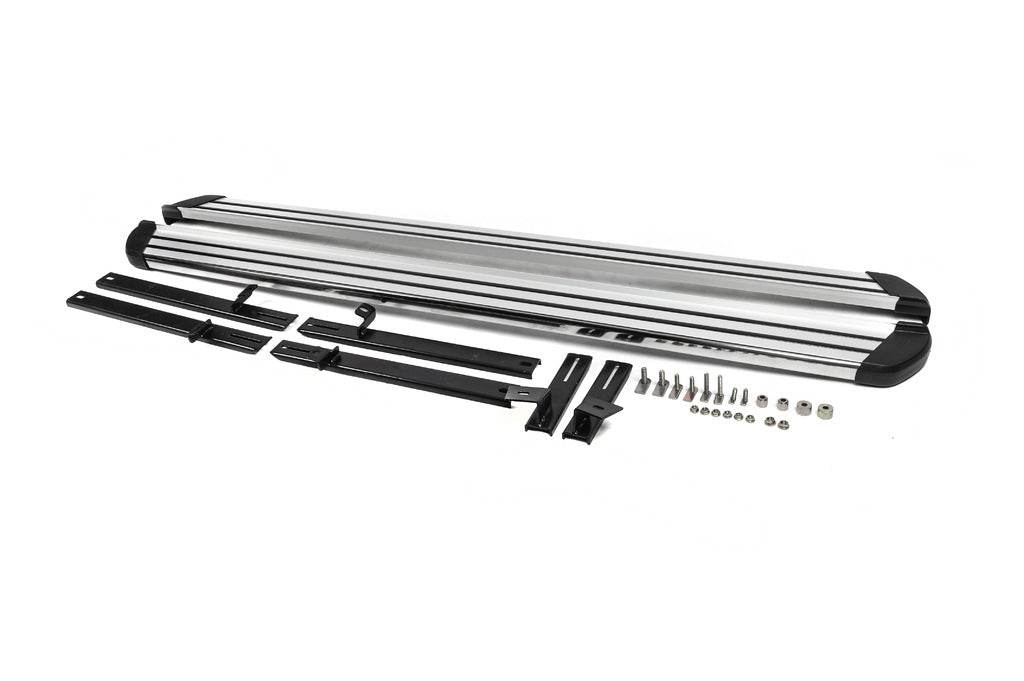 Side sills Original (2 pcs, aluminum) for Subaru Forester 2013-2018 - Reelken Auto