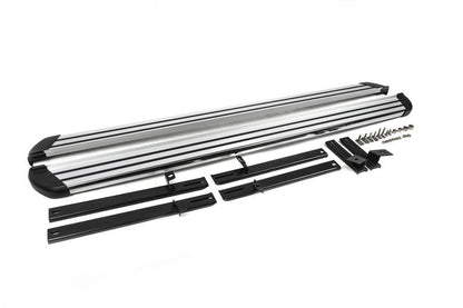 Side sills Original (2 pcs, aluminum) for Subaru Forester 2013-2018 - Reelken Auto