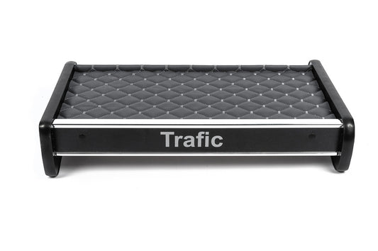 Dashboard Shelf (2001-2010, Gray with Gray Stitching) for Renault Trafic 2001-2015 - image 2