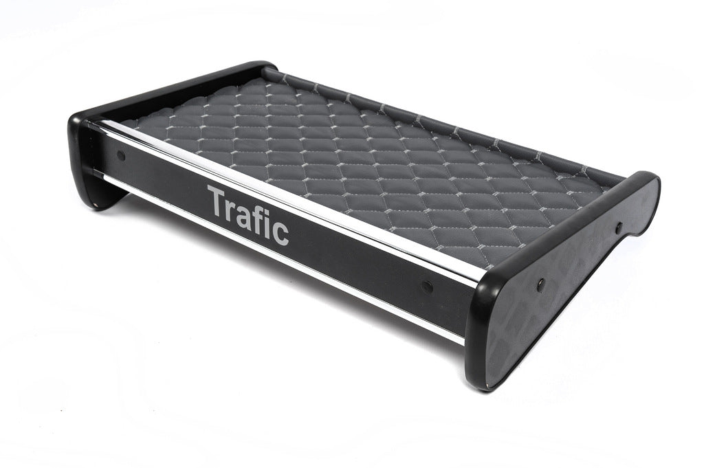 Dashboard Shelf (2001-2010, Gray with Gray Stitching) for Renault Trafic 2001-2015 - image 1