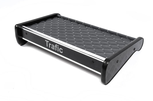 Dashboard Shelf (2001-2010, Gray with Gray Stitching) for Renault Trafic 2001-2015 - image 1