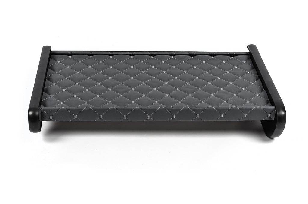 Shelf on the panel (2001-2010, Gray with gray thread) for Renault Trafic 2001-2015 - Reelken Auto