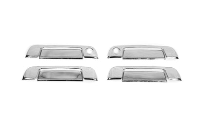 Chrome Door Handle Covers (4 pcs) for BMW 5 Series E-34 1988-1995 - image 2