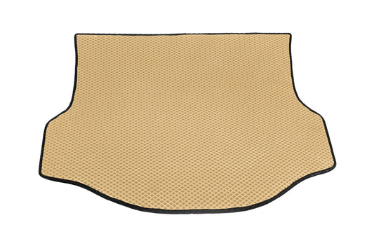 Trunk Mat with Spare Wheel Well (EVA, Beige) for Toyota Rav 4 2013-2018 - image 1