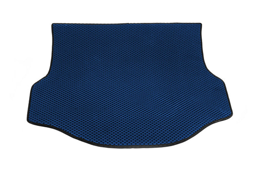 Trunk Mat with Spare Wheel Well (EVA, Blue) for Toyota Rav 4 2013-2018 - image 1