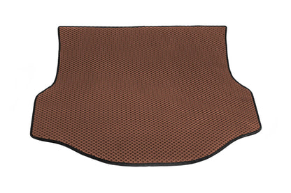 Trunk mat with spare wheel well (EVA, brick red) for Toyota Rav 4 2013-2018 - image 1