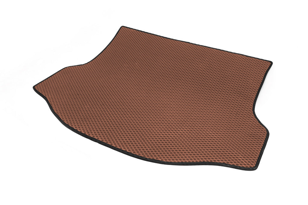 Trunk mat with spare wheel well (EVA, brick red) for Toyota Rav 4 2013-2018 - image 2