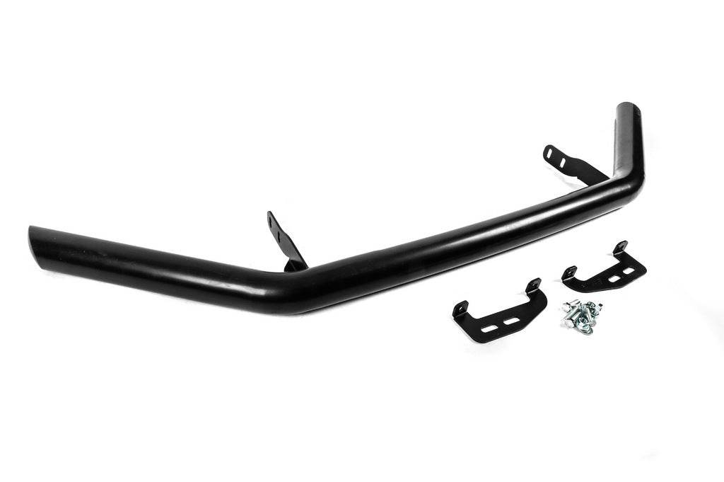 Front protection Texas (76mm, black) for SsangYong Musso II 2018 - Reelken Auto