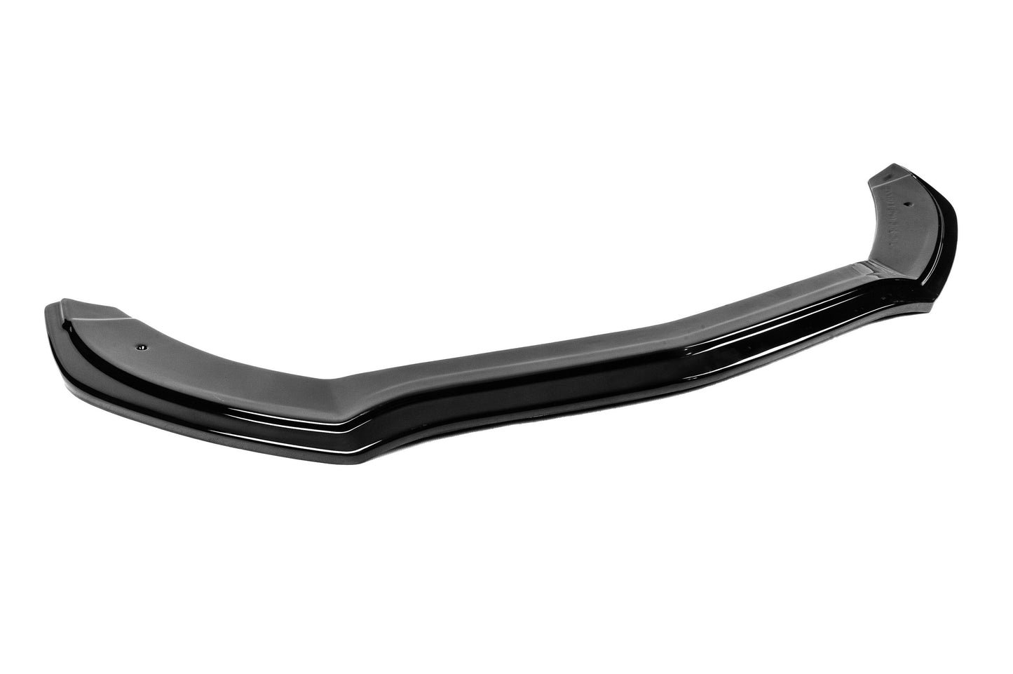 Front bumper lip DPT V2 (2014-2018, for AMG-Line only, gloss black) for Mercedes C-сlass W205 2014-2021 - image 4