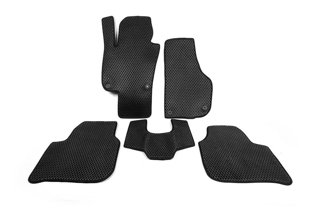 EVA mats (black) for Skoda Superb 2009-2015 - Reelken Auto