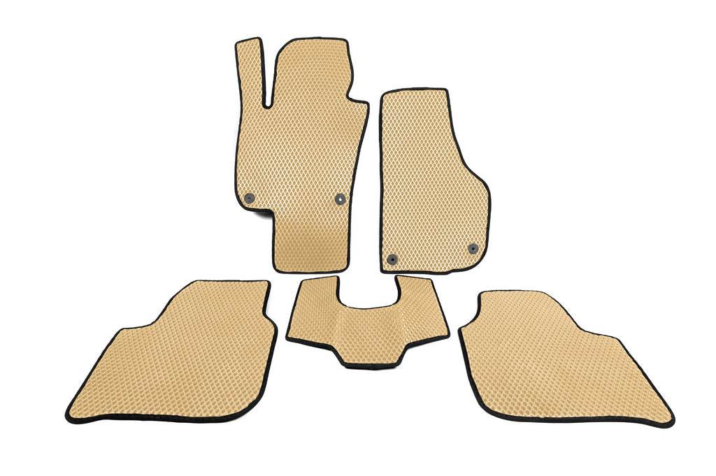 EVA mats (Beige) for Skoda Superb 2009-2015 - Reelken Auto