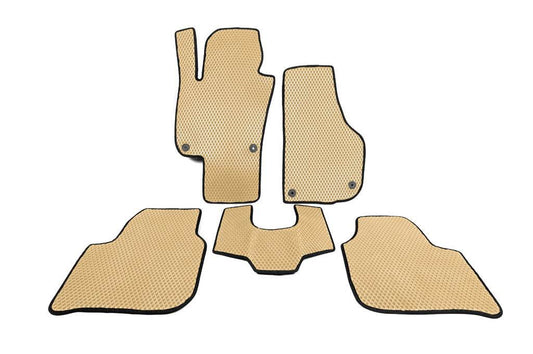 EVA mats (Beige) for Skoda Superb 2009-2015 - Reelken Auto