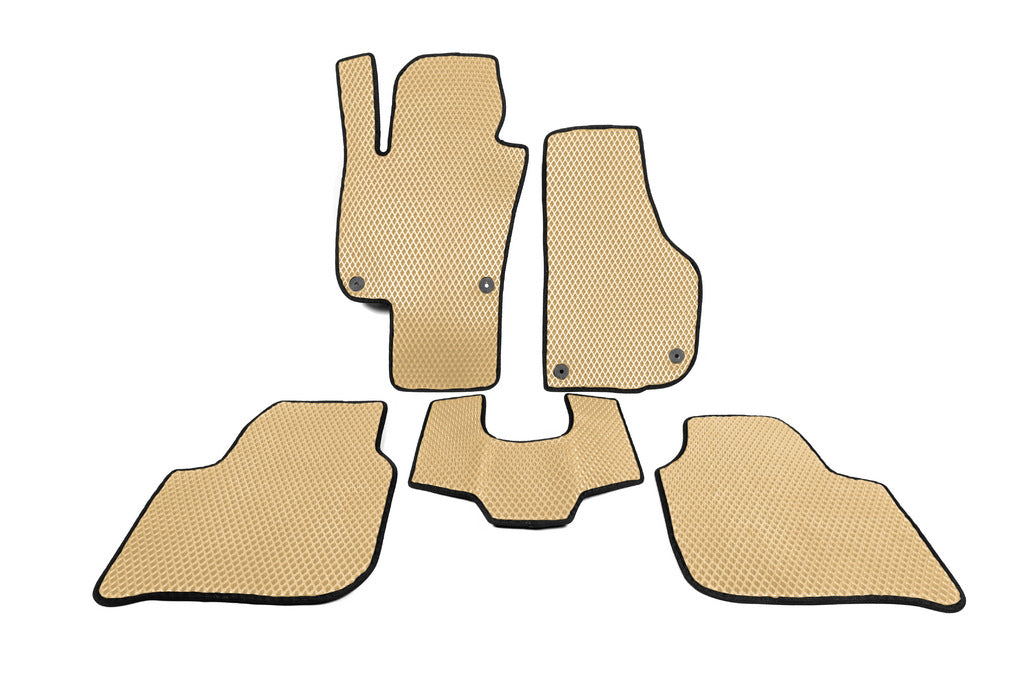 EVA Floor Mats (Beige) for Skoda Superb 2009-2015 - image 1
