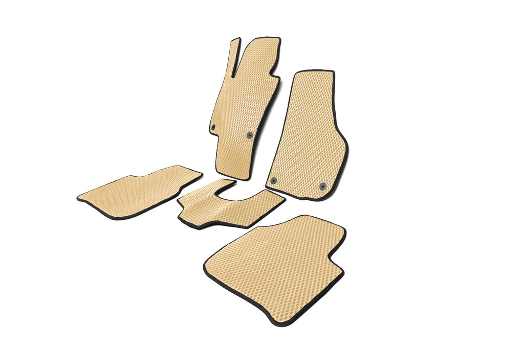 EVA Floor Mats (Beige) for Skoda Superb 2009-2015 - image 2