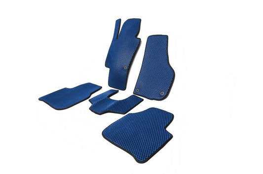 EVA mats (Blue) for Skoda Superb 2009-2015 - Reelken Auto