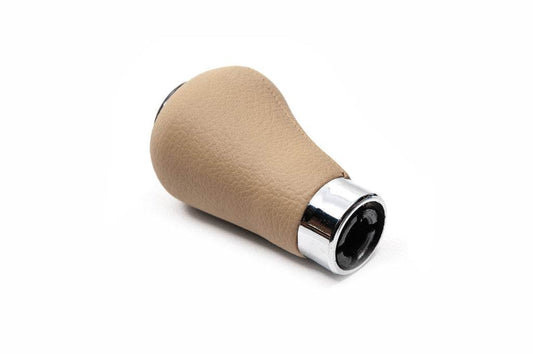 The gear lever is OEM (leatherette, beige smooth) for BMW 3 series E-30 1982-1994 - Reelken Auto