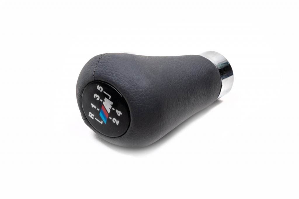 The gear lever is OEM (imitation leather, black smooth) for BMW 3 series E-36 1990-2000 - Reelken Auto