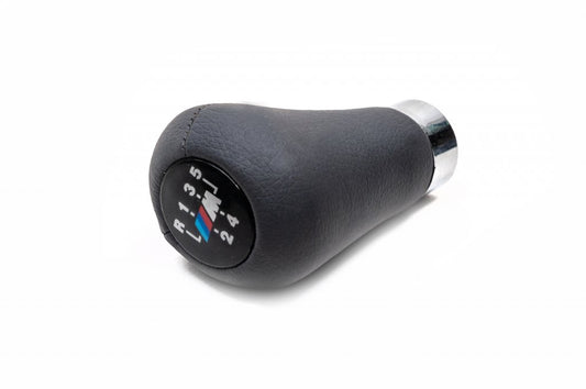 Gear Shift Knob OEM (leatherette, smooth black) for BMW 5 Series E34 1988-1995 - image 1